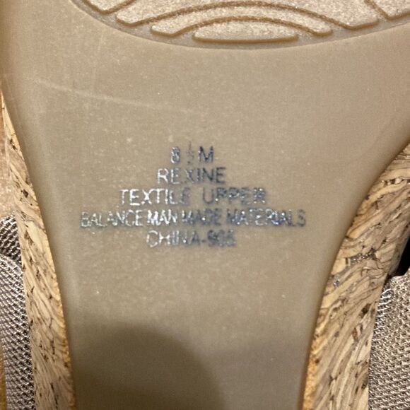 IMPO REXINE WEDGE SANDALS Memory Foam 8.5 - Picture 6 of 12